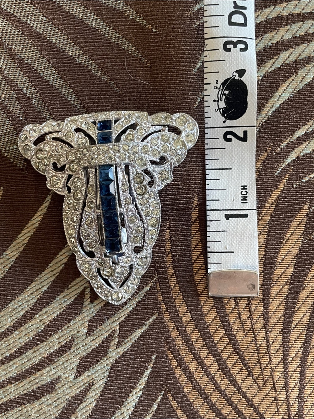Vintage 1930-1940 Fur/Dress Clip - Picture 5 of 6